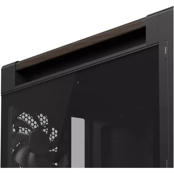 Купить Корпус ASUS ProArt PA602 Wood Edition - Tempered Glass Panel Modern Black (90DC00J0-B09030) - фото 14