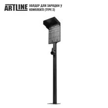 Купить Универсальная подставка ARTLINE с держателем для автомобильного зарядного устройства Bulk Black (ARTLINE_CAR_CHR_HOLDER) - фото 6