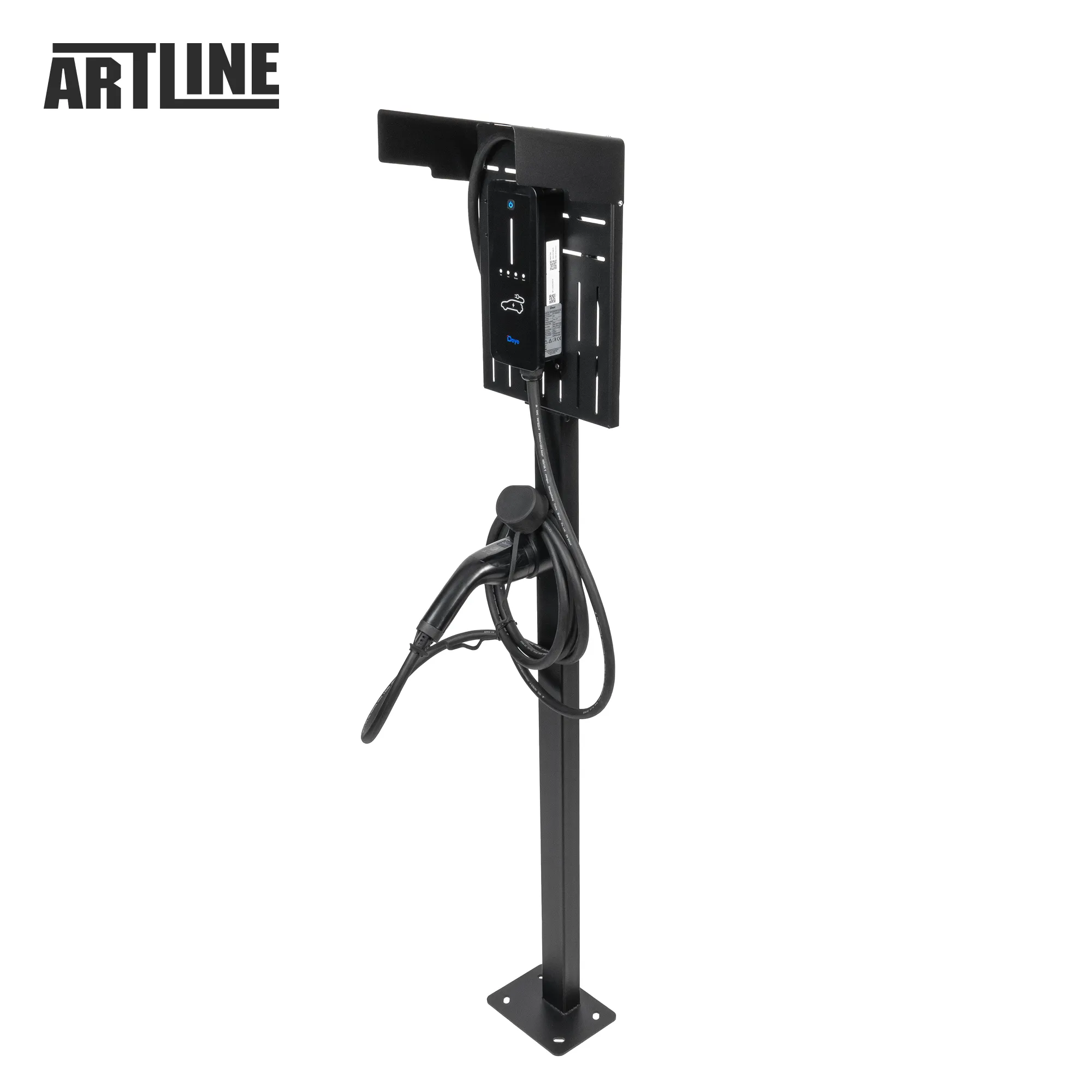 Купить Универсальная подставка ARTLINE с держателем для автомобильного зарядного устройства Bulk Black (ARTLINE_CAR_CHR_HOLDER) - фото 7