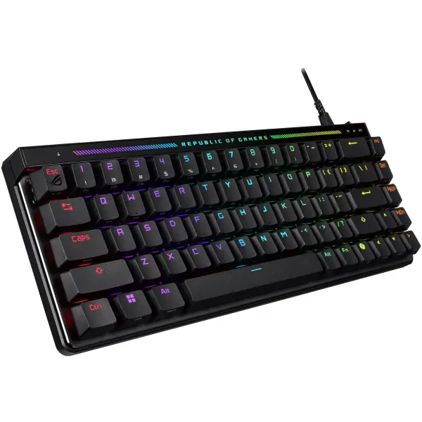 Купить Клавиатура Asus ROG Falchion Ace HFX Magnetic Switch Black (90MP03VE-BKMA00) - фото 3