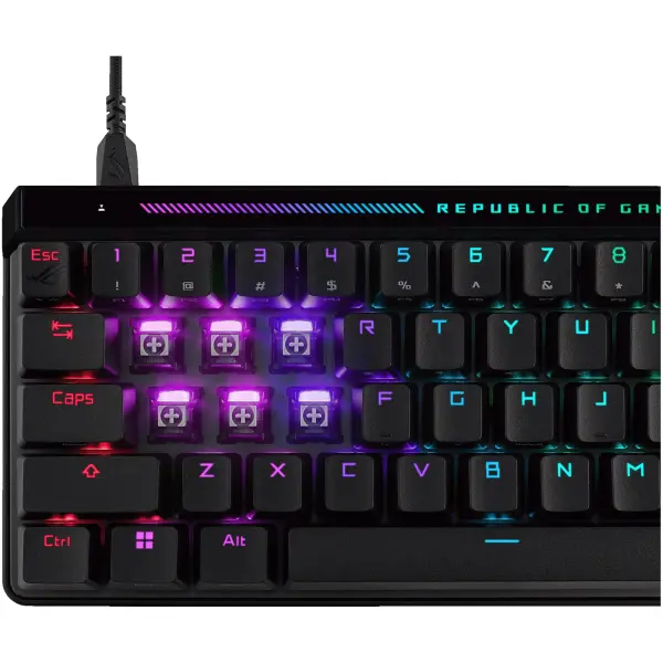Купить Клавиатура Asus ROG Falchion Ace HFX Magnetic Switch Black (90MP03VE-BKMA00) - фото 9