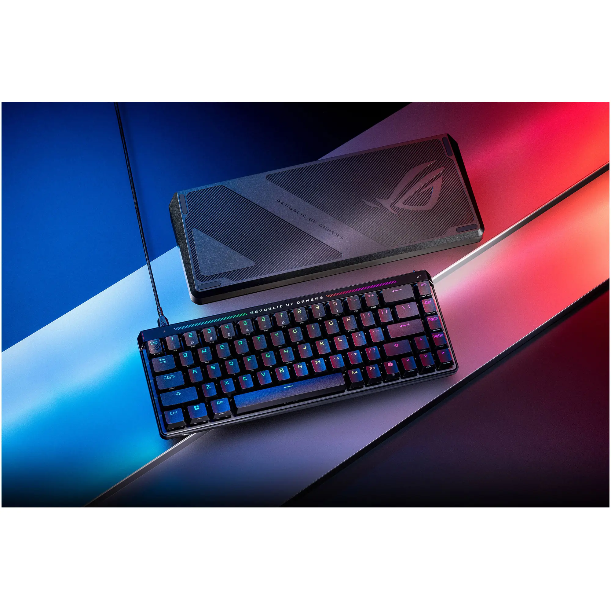 Купить Клавиатура Asus ROG Falchion Ace HFX Magnetic Switch Black (90MP03VE-BKMA00) - фото 13
