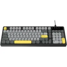 Купити Клавіатура Ajazz AF98 Black Gray Yellow (AF98-BGY) - фото 2