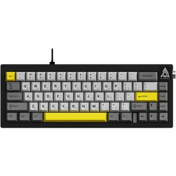 Купить Клавиатура Ajazz AK650 Moon Yellow switches Gray White Yellow (AK650-MY-GWY) - фото 1