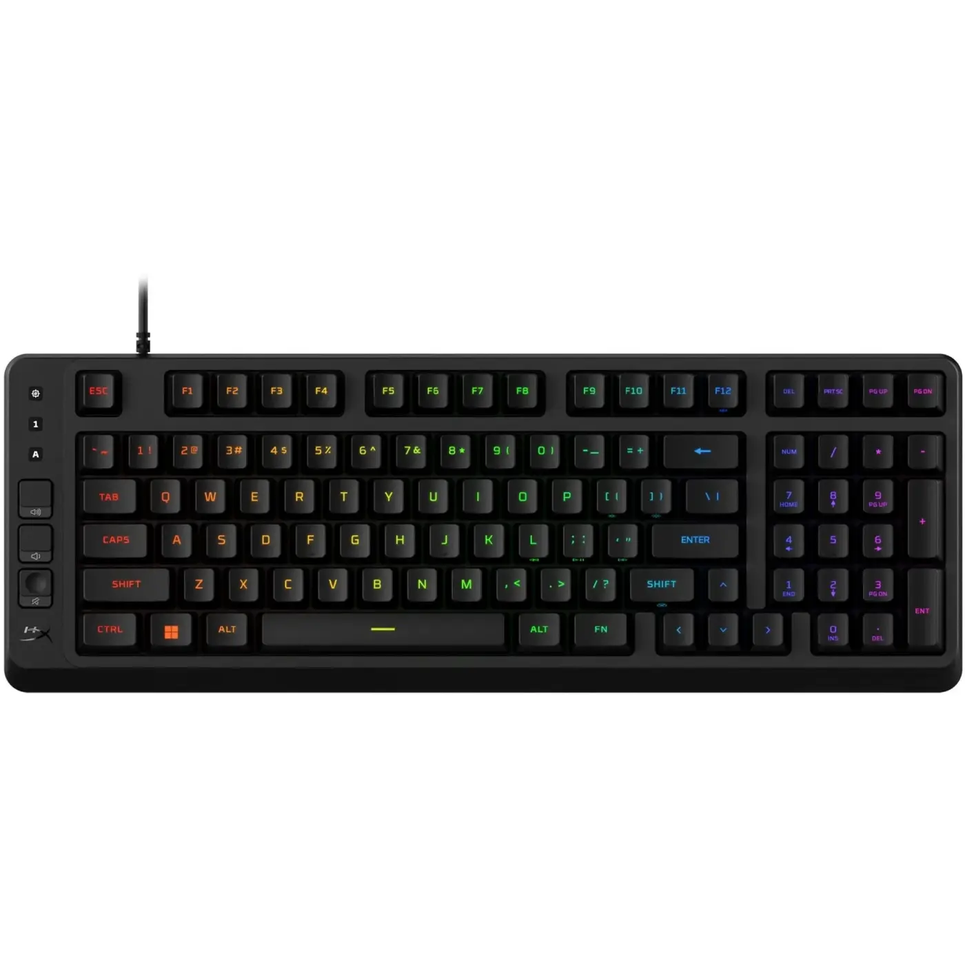 Купити Клавіатура HyperX Eve 1800 USB UA Black (B7JE0AA) - фото 1