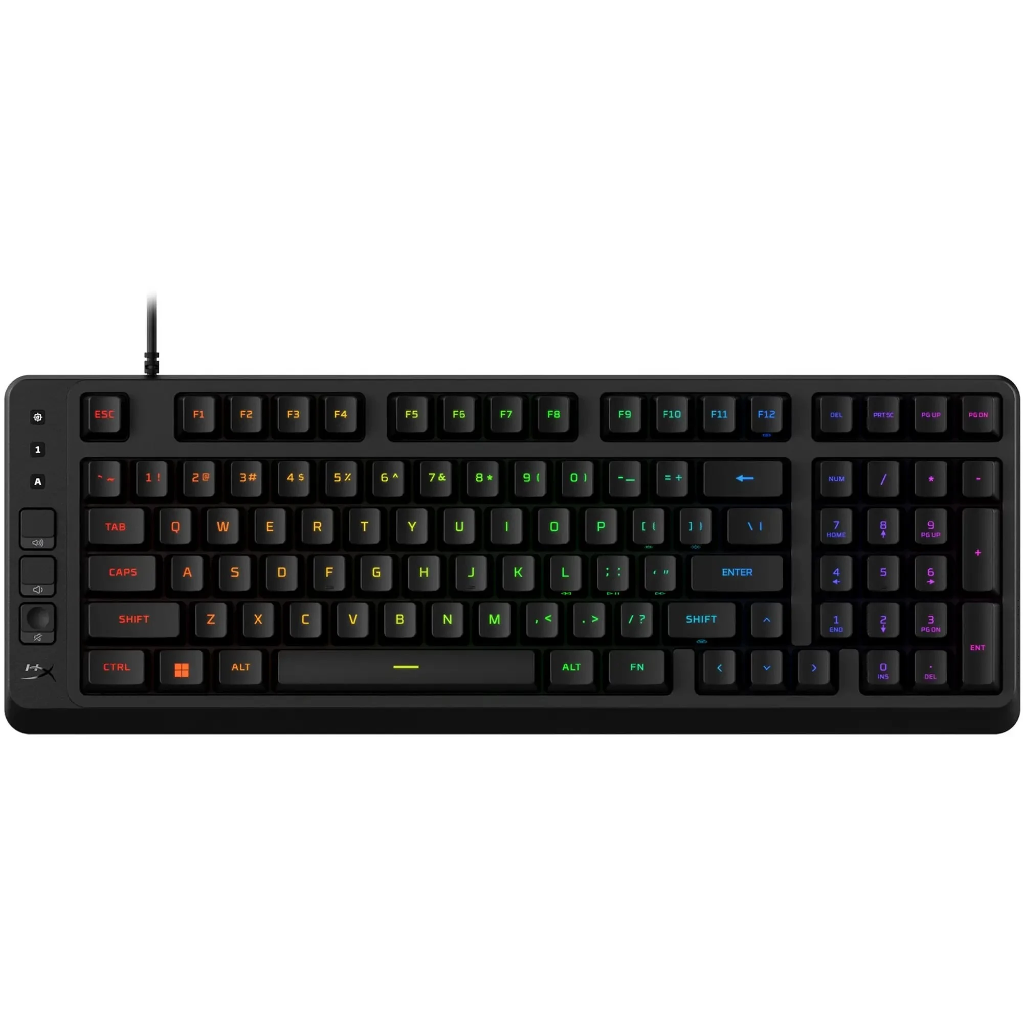Купити Клавіатура HyperX Eve 1800 USB UA Black (B7JE0AA) - фото 1