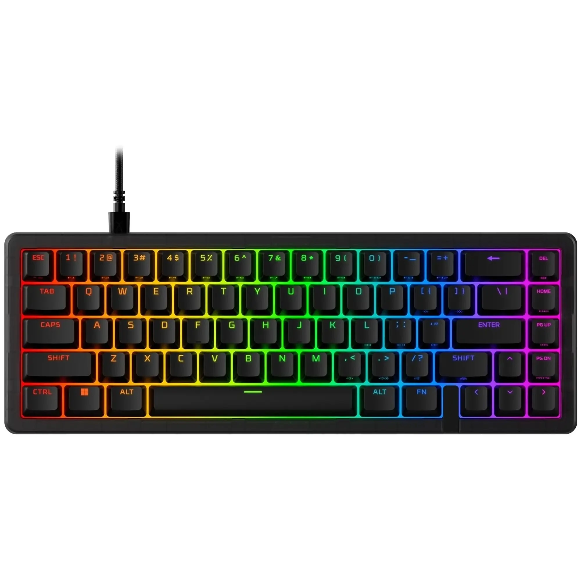 Купити Клавіатура HyperX Origins 2 65 HX Red USB UA Black (B4QS3AA) - фото 1