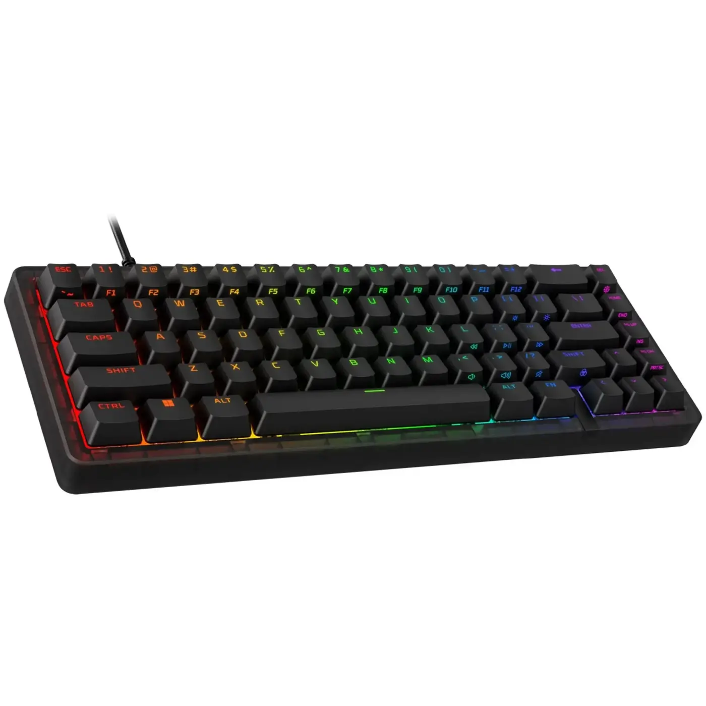 Купити Клавіатура HyperX Origins 2 65 HX Red USB UA Black (B4QS3AA) - фото 2