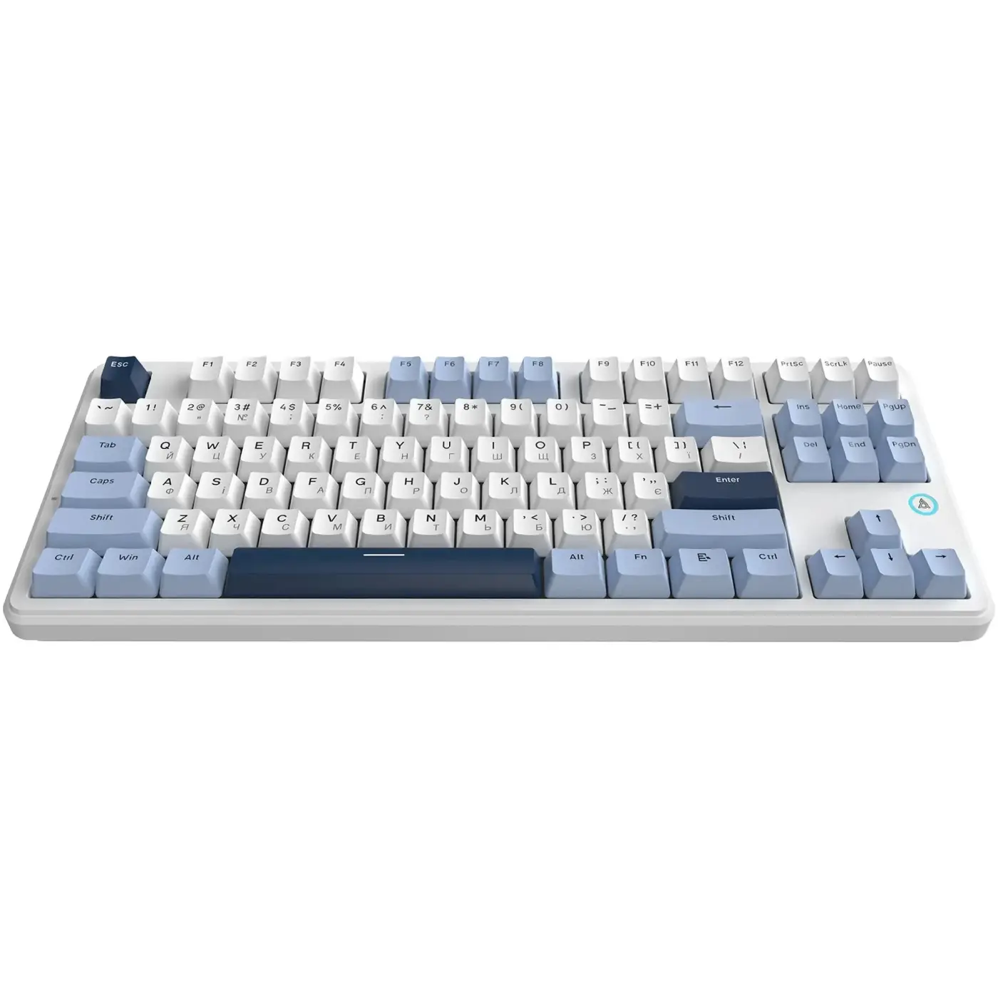 Купить Клавиатура Ajazz AK870 V2 Flying Fish Switches White (AK870-V2-FF-BWB) - фото 2