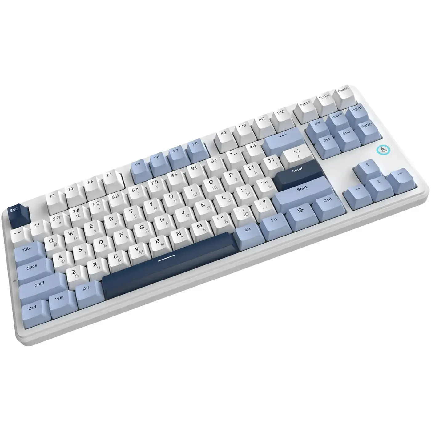 Купить Клавиатура Ajazz AK870 V2 Flying Fish Switches White (AK870-V2-FF-BWB) - фото 3