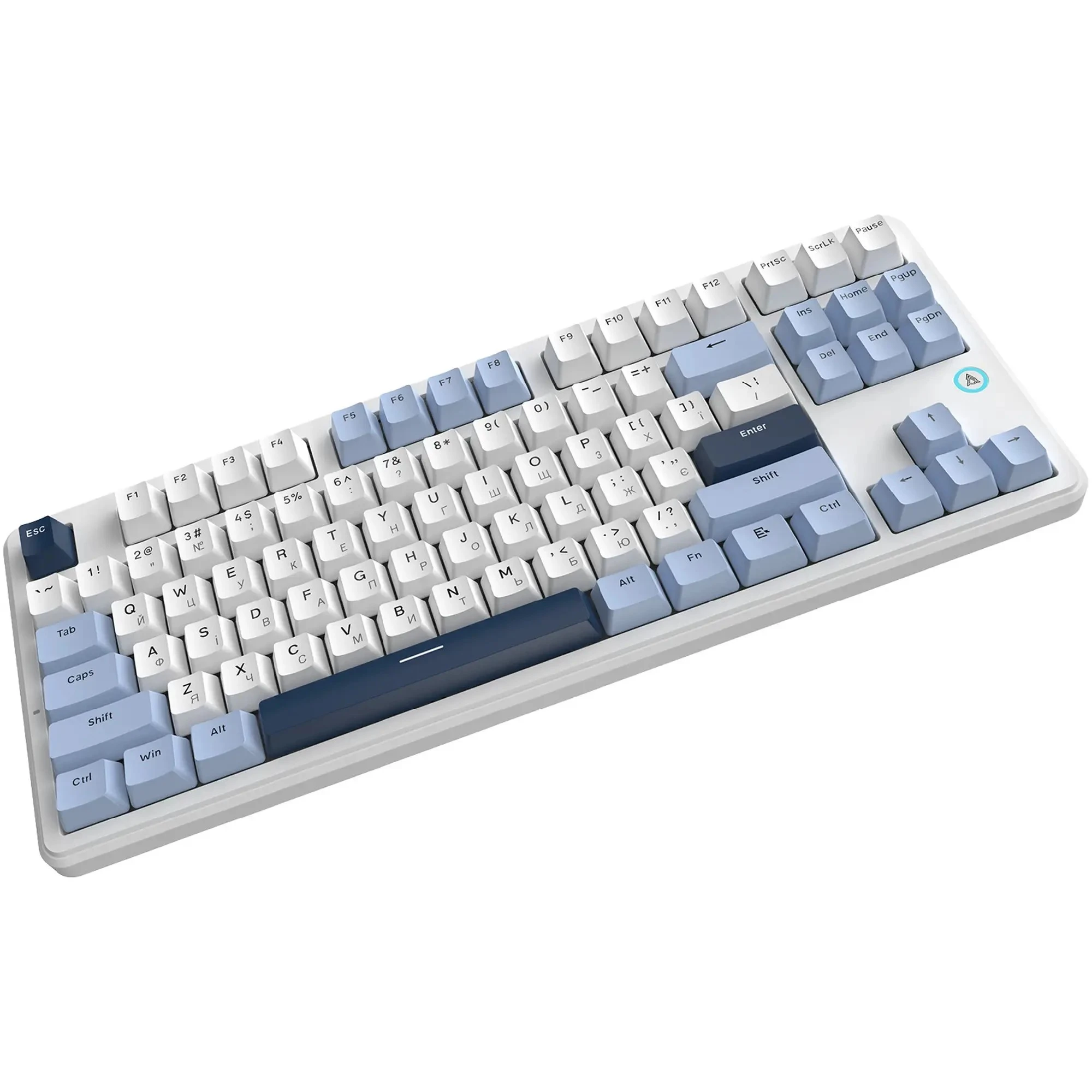Купить Клавиатура Ajazz AK870 V2 Flying Fish Switches White (AK870-V2-FF-BWB) - фото 3