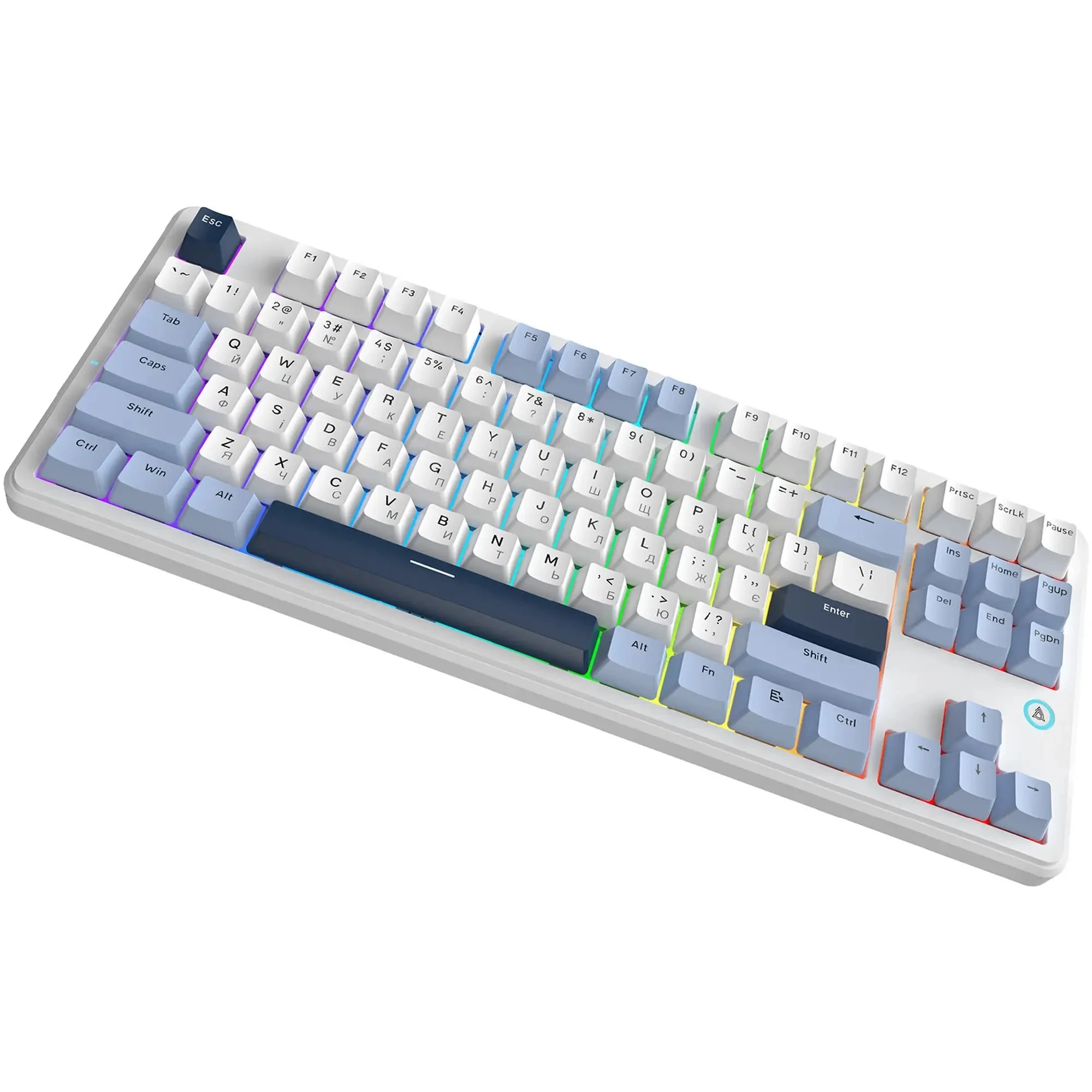 Купить Клавиатура Ajazz AK870 V2 Flying Fish Switches White (AK870-V2-FF-BWB) - фото 4