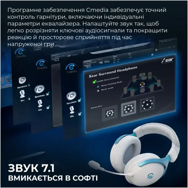 Купить Наушники GamePro Asgard Freya Pro White (HSW201WB) - фото 18