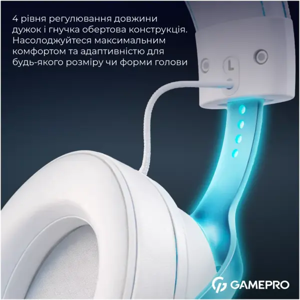 Купить Наушники GamePro Asgard Freya Pro White (HSW201WB) - фото 19