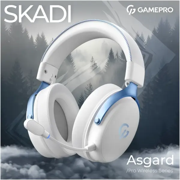 Купить Наушники GamePro Asgard Skadi White (HSW191WB) - фото 5
