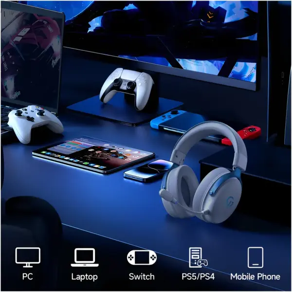 Купить Наушники GamePro Asgard Skadi White (HSW191WB) - фото 9
