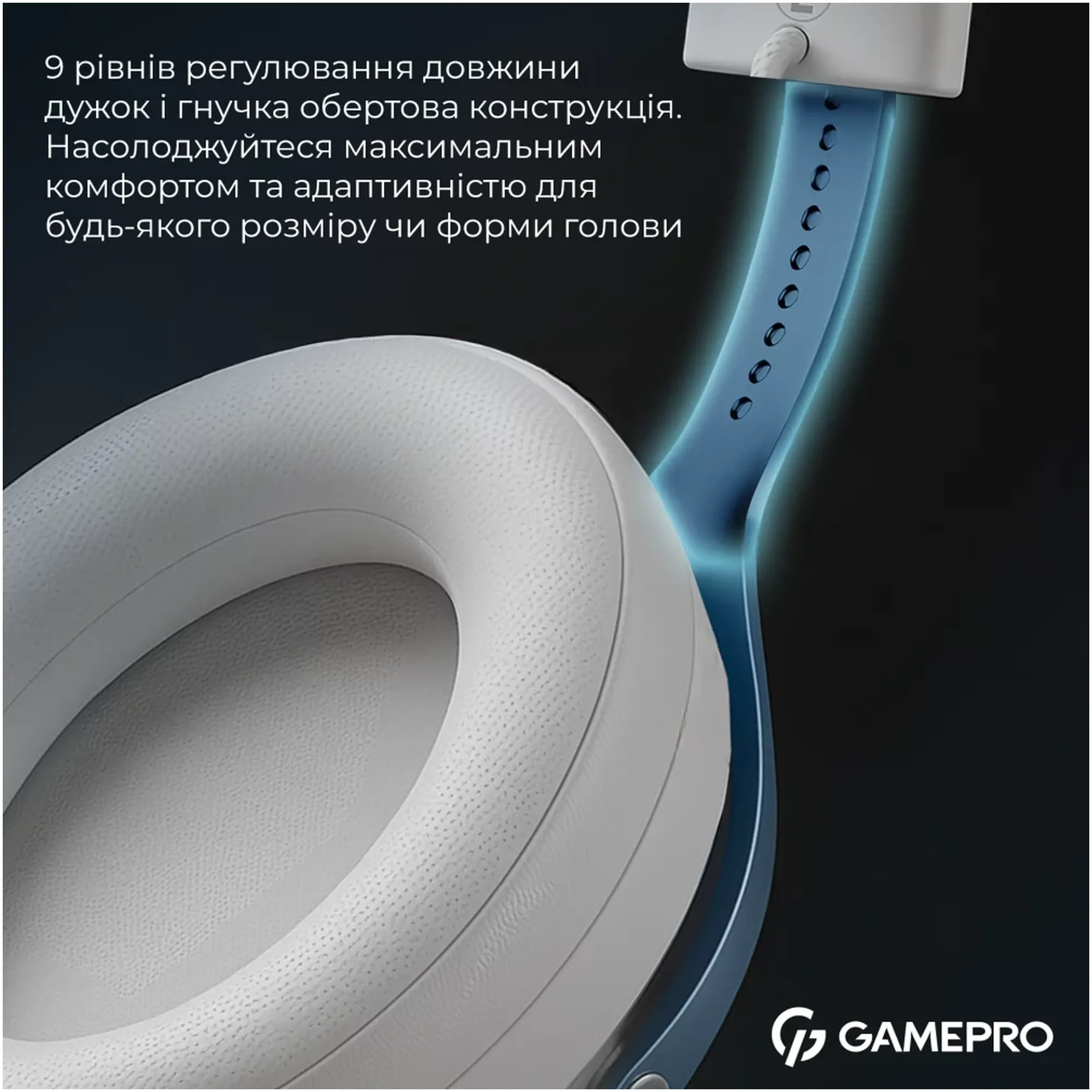 Купить Наушники GamePro Asgard Skadi White (HSW191WB) - фото 20