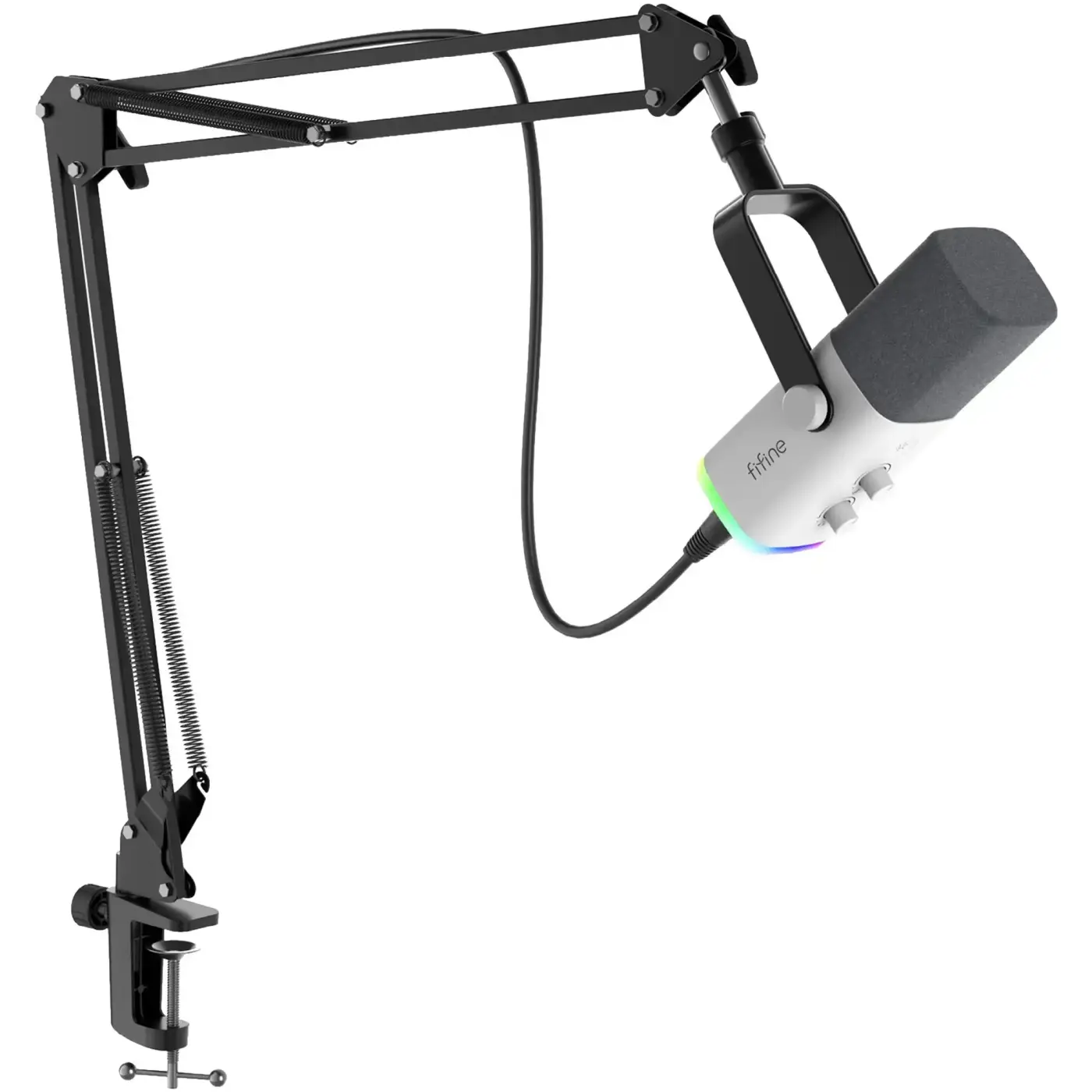Купити Мікрофон Fifine AM8TW USB/XLR White - фото 1