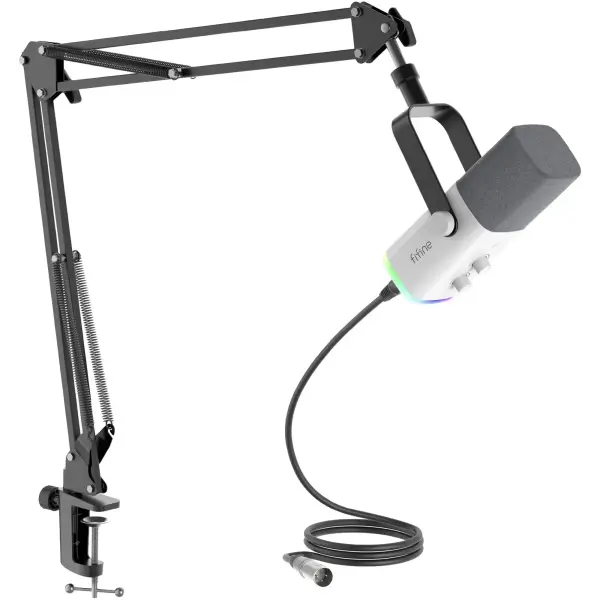 Купити Мікрофон Fifine AM8TW USB/XLR White - фото 2