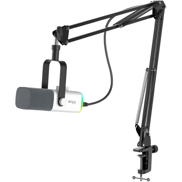 Купити Мікрофон Fifine AM8TW USB/XLR White - фото 3