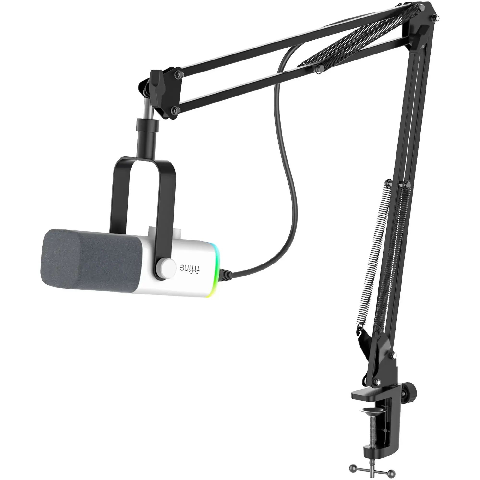 Купити Мікрофон Fifine AM8TW USB/XLR White - фото 3