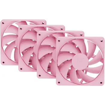 Купити Вентилятор HYTE FA12 Strawberry Milk 4-Pack (FAN-HYTE-FA12-SM-4) - фото 1