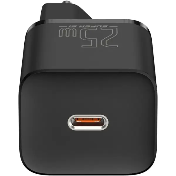Купить Зарядное устройство Baseus Super Si USB-C 25W Black + кабель USB-C (TZCCSUP-L01) - фото 5
