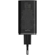 Купить Зарядное устройство Baseus GaN6 Pro Fast Charger 2USB-C+2USB 65W EU ClusterBlack + кабель USB-C 100W 20V/5A 1m Black (P10162701113-00) - фото 3