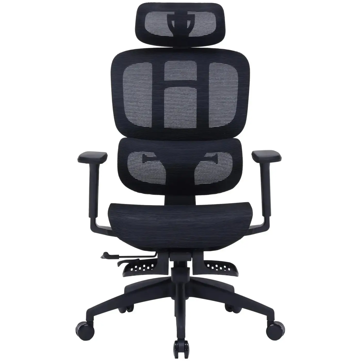 Купить Кресло офисное OfficePro Skyline Footrest OC750-B-B-B Black - фото 1