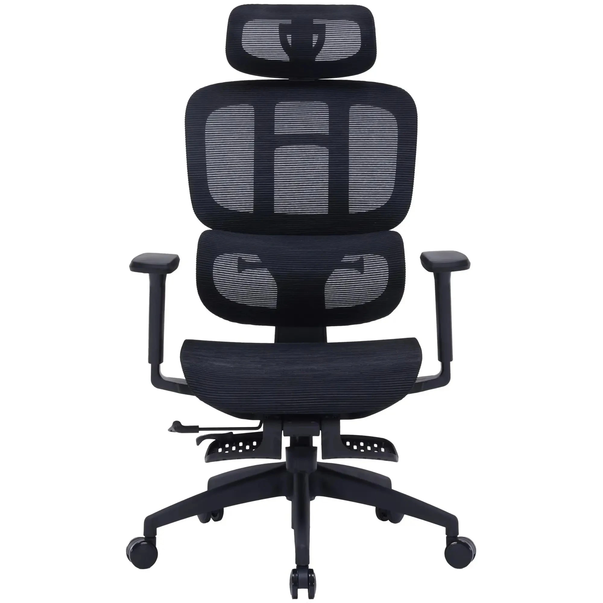 Купить Кресло офисное OfficePro Skyline Footrest OC750-B-B-B Black - фото 1