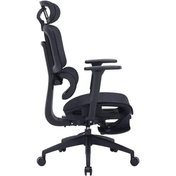Купить Кресло офисное OfficePro Skyline Footrest OC750-B-B-B Black - фото 4