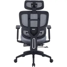 Купити Крісло офісне OfficePro Skyline Footrest OC750-B-DG-DG Black/Dark Gray - фото 6