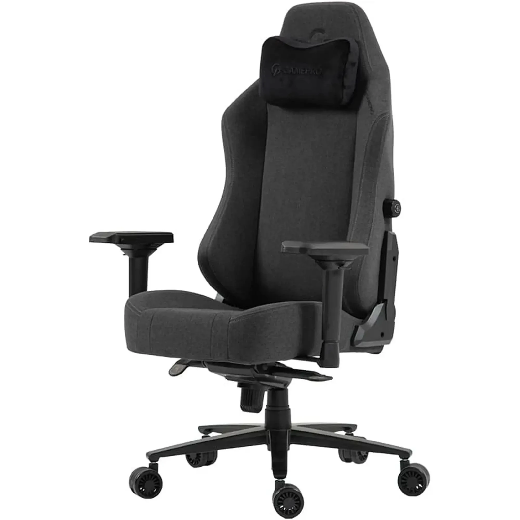 Купить Кресло для геймеров GamePro GC775DG Fabric Dark Gray - фото 4
