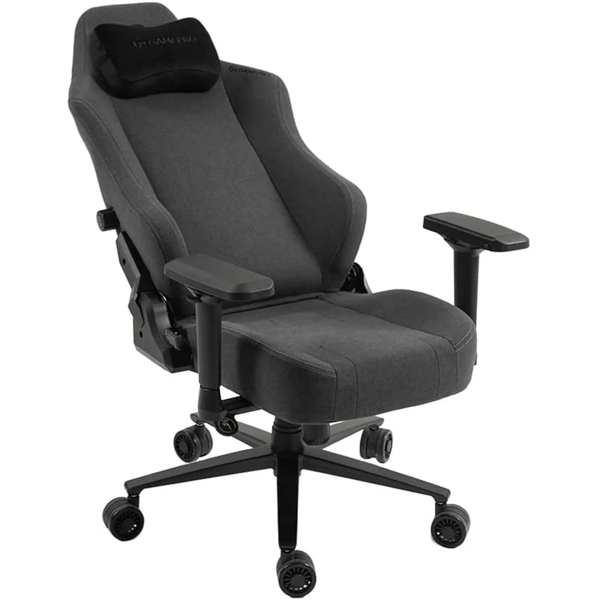 Купить Кресло для геймеров GamePro GC775DG Fabric Dark Gray - фото 7