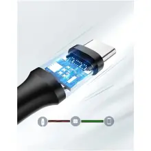 Купити Кабель UGREEN US287 USB2.0 - USB-C 3A 3m Black (60826) - фото 4