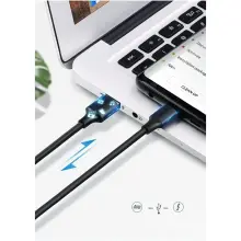 Купити Кабель UGREEN US287 USB2.0 - USB-C 3A 3m Black (60826) - фото 6