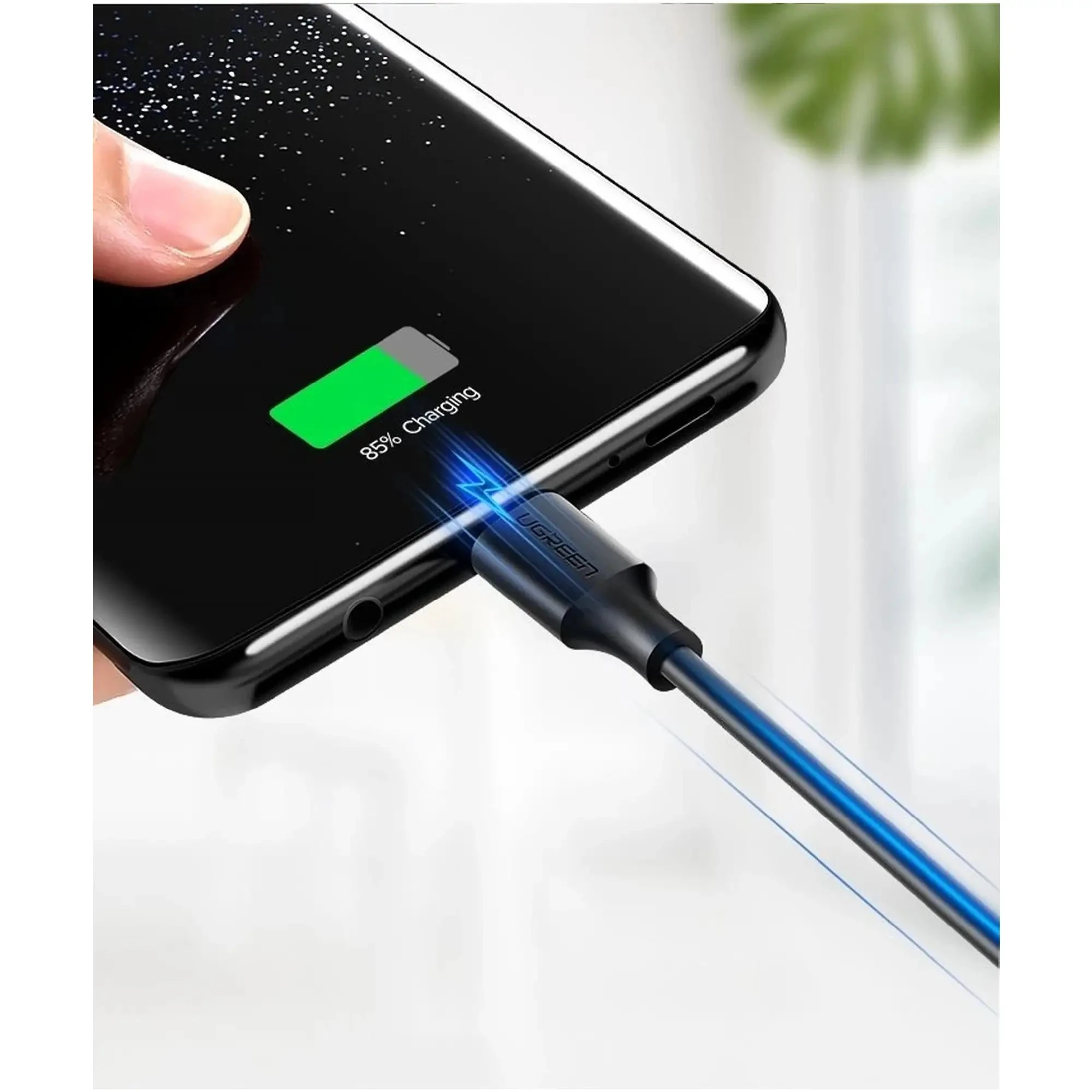 Купити Кабель UGREEN US287 USB2.0 - USB-C 3A 3m Black (60826) - фото 7