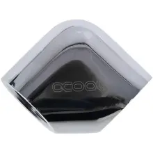 Купить Фитинг Alphacool Eiszapfen G1/4" 90° Female to Female L-Connector Chrome (17259) - фото 2