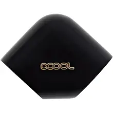 Купить Фитинг Alphacool Eiszapfen G1/4" 90° Female to Female L-Connector Black (17258) - фото 3