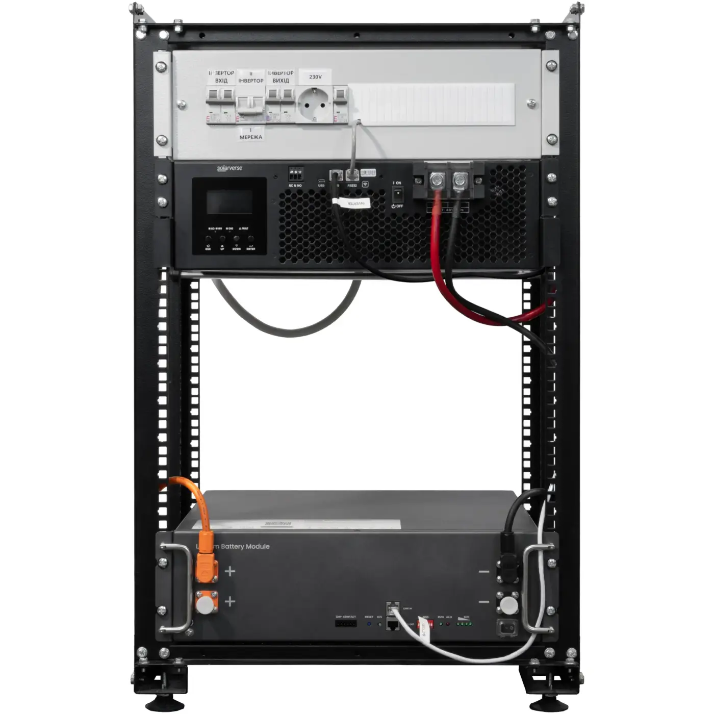 Купить Система хранения энергии Solarverse SVR20-1SV5K1-LES5.1K1-1 5kW 5.1kWh 1BAT LiFePO4 6000 циклов (SVR20-1SV5K1-LES5.1K1-1) - фото 1