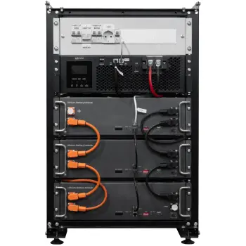Купить Система хранения энергии Solarverse SVR20-1SV5K1-LES15.3K1-1 5kW 15.4kWh 3BAT LiFePO4 6000 циклов (SVR20-1SV5K1-LES15.3K1-1) - фото 1