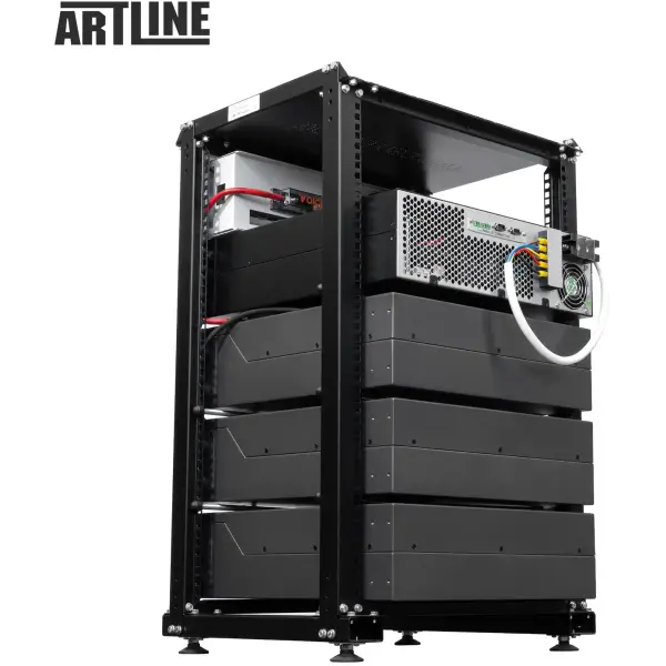 Купить Система хранения энергии Solarverse SVR20-1SV5K1-LES15.3K1-1 5kW 15.4kWh 3BAT LiFePO4 6000 циклов (SVR20-1SV5K1-LES15.3K1-1) - фото 9