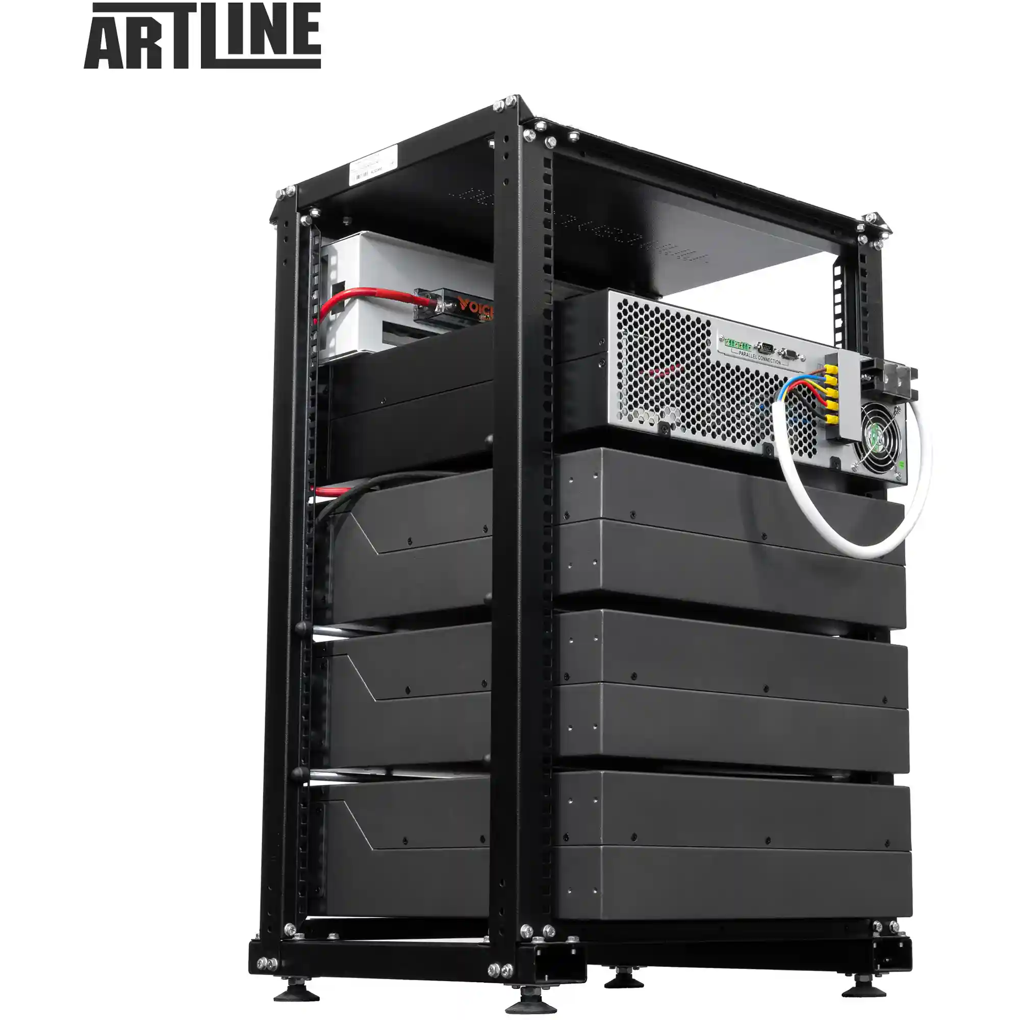 Купить Система хранения энергии Solarverse SVR20-1SV5K1-LES15.3K1-1 5kW 15.4kWh 3BAT LiFePO4 6000 циклов (SVR20-1SV5K1-LES15.3K1-1) - фото 9