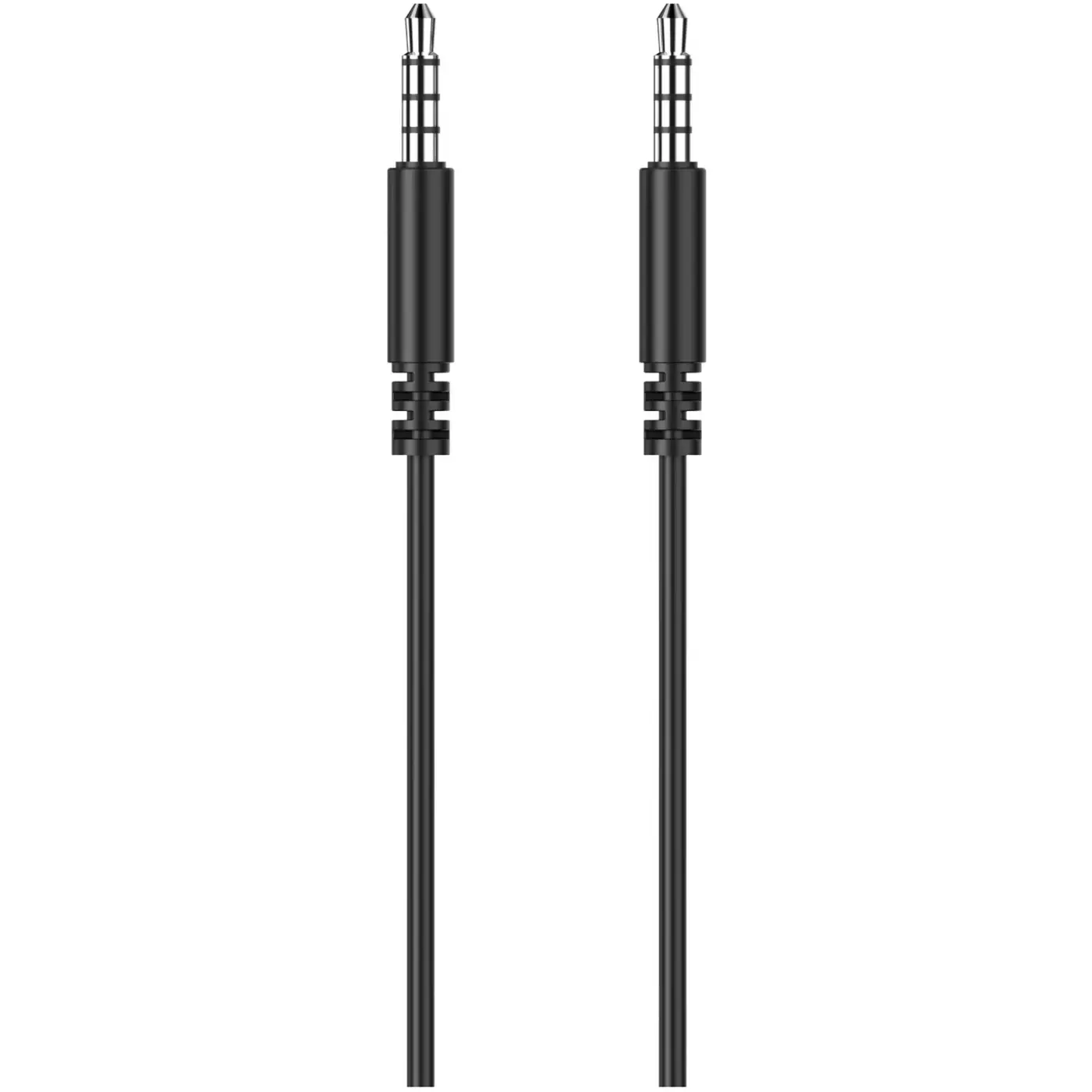 Купити Кабель Hator 3.5mm - 3.5mm 1.3m Black (ACC411) - фото 1