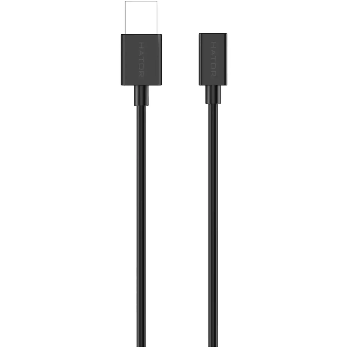 Купити Кабель-переходник Hator Type-C to USB-A Black (ACC416) - фото 1