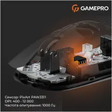 Купити Мишка GamePro Genesis Spider GM870B - фото 7