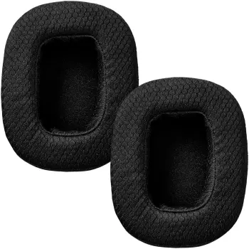 Купити Амбушур для навушників Hator Fabric+memory Black 2шт. (ACC-106) - фото 1