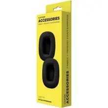 Купить Амбушюр для наушников Hator Fabric+memory Black 2шт. (ACC-106) - фото 2