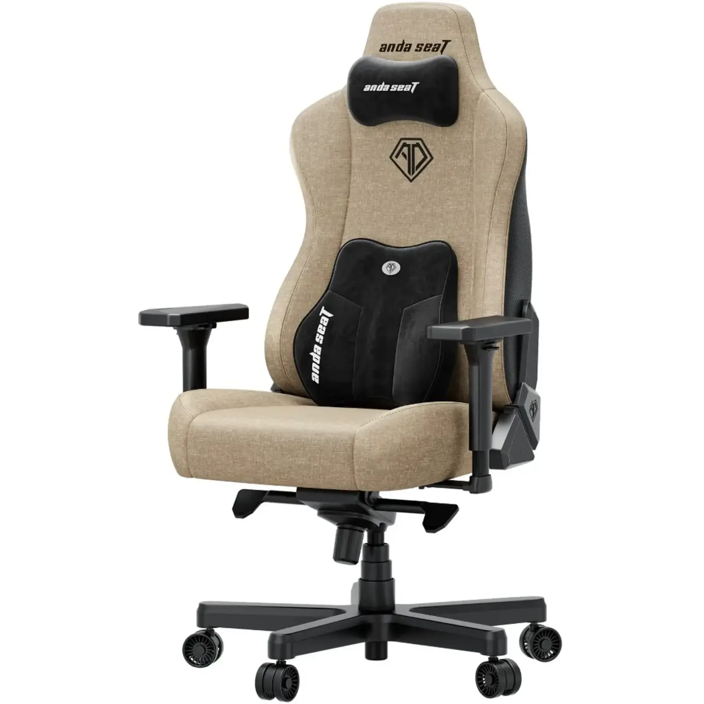 Купить Кресло для геймеров Anda Seat Kaiser 3E XL Dark Beige Fabric (AD23YC-XL-09-H-CF-H01) - фото 3