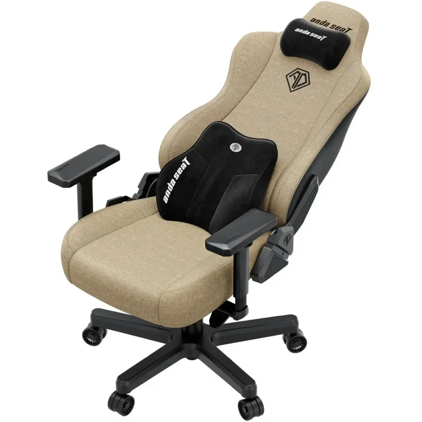Купить Кресло для геймеров Anda Seat Kaiser 3E XL Dark Beige Fabric (AD23YC-XL-09-H-CF-H01) - фото 4